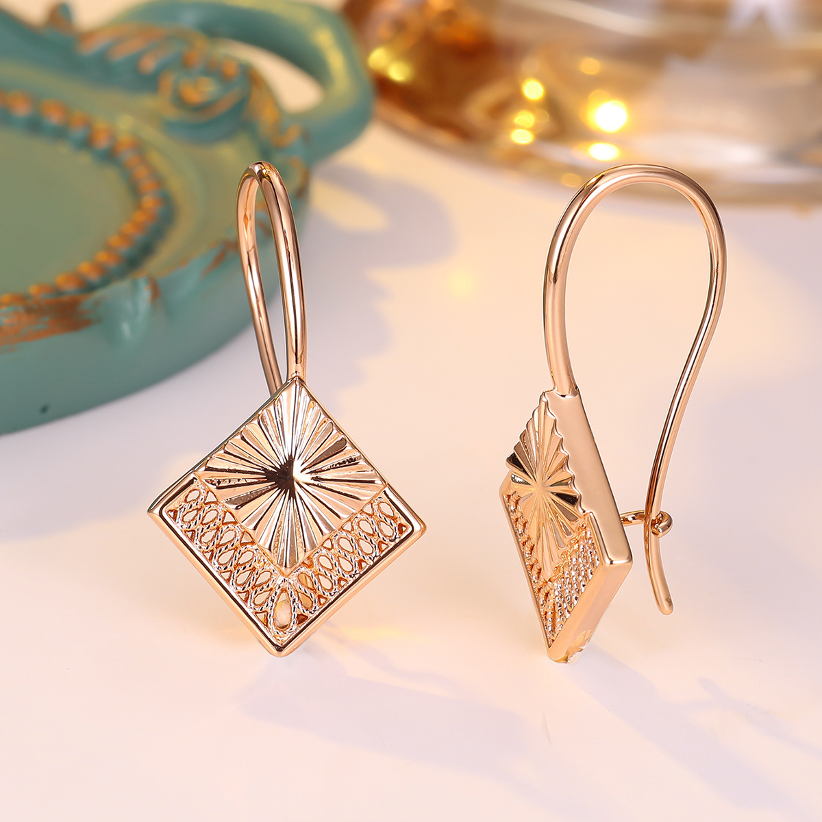 Unisex Plated Hoop Earrings, Minimalist Elegant Design